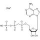 α,β-Methyleneadenosine 5′-triphosphate trisodium salt (CAS 7292-42-4) - chemical structure image