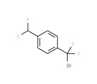 alpha-Bromo-alpha,alpha,alpha&prime;-alpha&prime;-tetrafluoro-p-xylene (CAS 2250-36-4) - chemical structure image