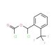 α-Chloro-2-(trifluoromethyl)benzyl chloroformate (CAS 206986-86-9) - chemical structure image