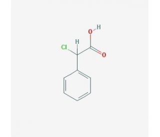 &alpha;-Chlorophenylacetic acid (CAS 4755-72-0) - chemical structure image