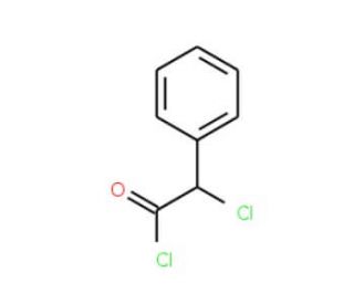 &alpha;-Chlorophenylacetyl chloride (CAS 2912-62-1) - chemical structure image
