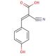 α-Cyano-4-hydroxycinnamic acid (CAS 28166-41-8) - chemical structure image