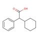 α-Cyclohexylphenylacetic acid (CAS 3894-09-5) - chemical structure image