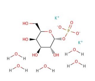 &alpha;-D-Galactose-1-phosphate dipotassium salt Pentahydrate (CAS 19046-60-7) - chemical structure image 