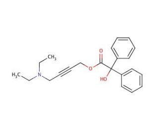 &alpha;-Descyclohexyl-&alpha;-phenyl Oxybutynin (CAS 14943-53-4) - chemical structure image