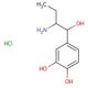 α-Ethylnorepinephrine Hydrochloride(Mixture of Diastereomers) (CAS 3198-07-0) - chemical structure image