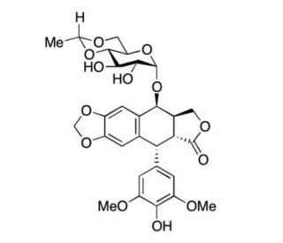 &alpha;-Etoposide (CAS 100007-53-2) - chemical structure image