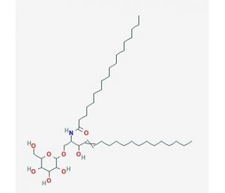 &alpha;-Galactosyl-C18-ceramide (CAS 148347-40-4) - chemical structure image