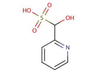 &alpha;-Hydroxy-2-pyridinemethanesulfonic acid (CAS 3343-41-7) - chemical structure image