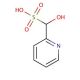 α-Hydroxy-2-pyridinemethanesulfonic acid (CAS 3343-41-7) - chemical structure image
