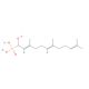 α-hydroxy Farnesyl Phosphonic Acid (CAS 148796-53-6) - chemical structure image