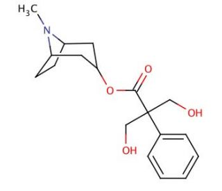 α-Hydroxymethyl Atropine - chemical structure image