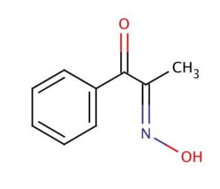 &alpha;-Isonitrosopropiophenone (CAS 119-51-7) - chemical structure image