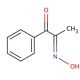 α-Isonitrosopropiophenone (CAS 119-51-7) - chemical structure image