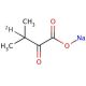 α-Ketoisovaleric Acid-3-d Sodium Salt (CAS 360769-16-0) - chemical structure image