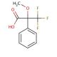 α-Methoxy-α-(trifluoromethyl)phenylacetic acid (CAS 56135-03-6) - chemical structure image