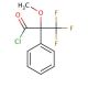 α-Methoxy-α-trifluoromethylphenylacetyl chloride (CAS 64312-89-6) - chemical structure image