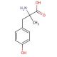 α-Methyl-D,L-tyrosine (CAS 620-30-4) - chemical structure image