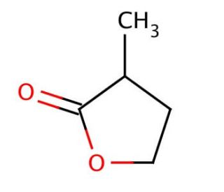 &alpha;-Methyl-&gamma;-butyrolactone (CAS 1679-47-6) - chemical structure image