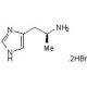 (+)-α-Methylhistamine dihydrobromide (CAS 75614-93-6) - chemical structure image