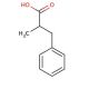 α-Methylhydrocinnamic acid (CAS 1009-67-2) - chemical structure image