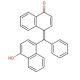α-Naphtholbenzein (CAS 145-50-6) - chemical structure image