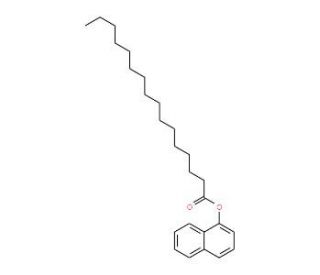 alpha-Naphthyl Palmitate (CAS 15806-43-6) - chemical structure image