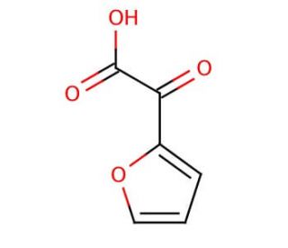 &alpha;-Oxo-2-furanacetic acid (CAS 1467-70-5) - chemical structure image