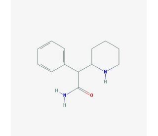 &alpha;-Phenyl-2-piperidineacetamide (CAS 19395-39-2) - chemical structure image