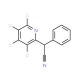 α-Phenyl-α-(2-pyridyl)acetonitrile-d4 - chemical structure image