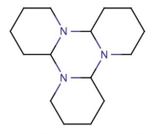 &alpha;-Tripiperideine - chemical structure image