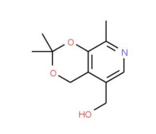 &alpha;4,3-O-Isopropylidene Pyridoxine (CAS 1136-52-3) - chemical structure image