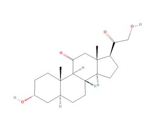Alphadolone - chemical structure image