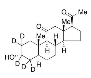 Alphaxalone-d5 (CAS 83014-68-0) - chemical structure image