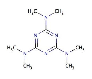 Altretamine (CAS 645-05-6) - chemical structure image