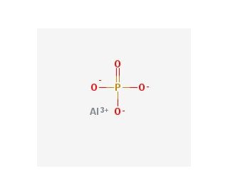 Aluminium Phosphate (CAS 7784-30-7) - chemical structure image