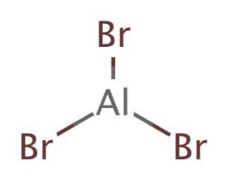 Aluminum bromide (CAS 7727-15-3) - chemical structure image