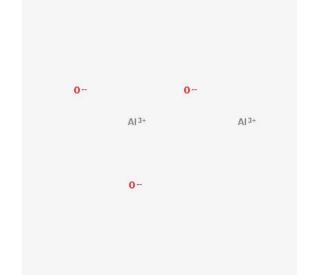 Aluminum oxide, gamma-phase (CAS 1344-28-1) - chemical structure image
