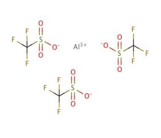 Aluminum trifluoromethanesulfonate (CAS 74974-61-1) - chemical structure image