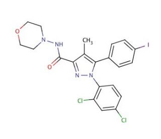 AM 281 (CAS 202463-68-1) - chemical structure image