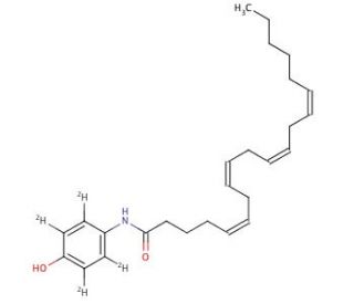 AM 404-d4 (CAS 1185244-71-6) - chemical structure image