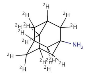 Amantadine-d15 Hydrochloride (CAS 665-66-7 (unlabeled)) - chemical structure image