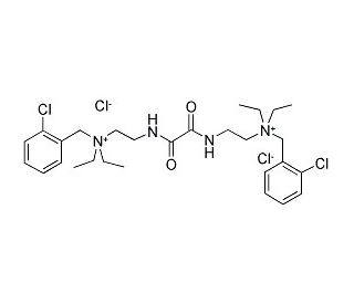 Ambenonium dichloride (CAS 52022-31-8) - chemical structure image