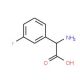 Amino-(3-fluorophenyl)acetic acid (CAS 7292-74-2) - chemical structure image