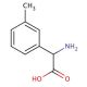 Amino(3-methylphenyl)acetic acid (CAS 187979-43-7) - chemical structure image