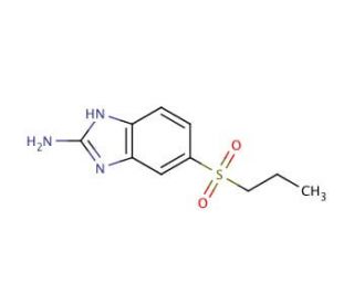 Amino albendazole sulfone (CAS 80983-34-2) - chemical structure image