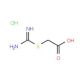 {[Amino(imino)methyl]thio}acetic acid hydrochloride - chemical structure image