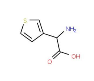 Amino-thiophen-3-yl-acetic acid (CAS 38150-49-1) - chemical structure image