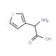 Amino-thiophen-3-yl-acetic acid (CAS 38150-49-1) - chemical structure image