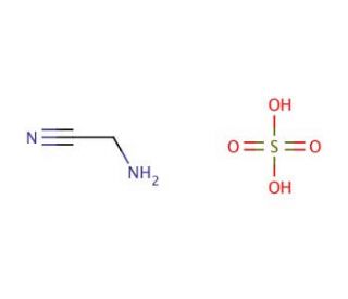 Aminoacetonitrile hydrogensulfate (CAS 151-63-3) - chemical structure image